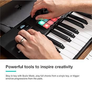 Amazon.com: Novation Launchkey 25 MK4 — Compact 25 Key, USB